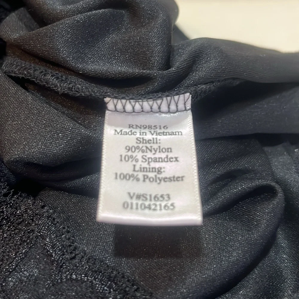 Coldwater Creek Elegant Black Lace Tank Top - Picture 8 of 10